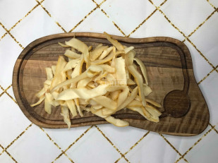 Кальмар со вкусом краба (Мясо краба) (Премиум): Кальмар полукольца