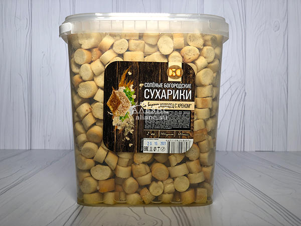 Сухарики с холодцом и хреном в Лыткарино
