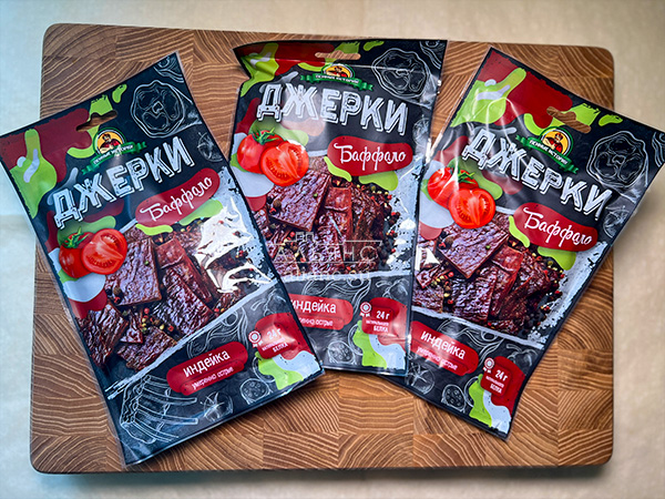 Джерки из индейки "Баффало" 45 гр. в Лыткарино