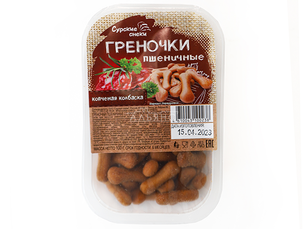 Сурские (ПШЕНИЧНЫЕ) Копченая колбаска (100 гр) в Лыткарино