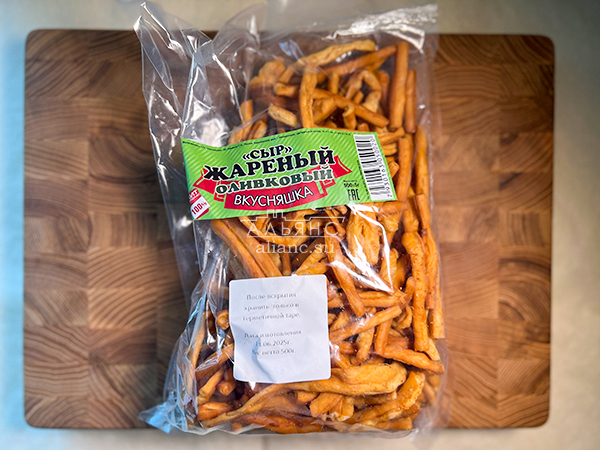 Жареный сыр "ВКУСНЯШКА" (Оливковый) 500гр. в Лыткарино