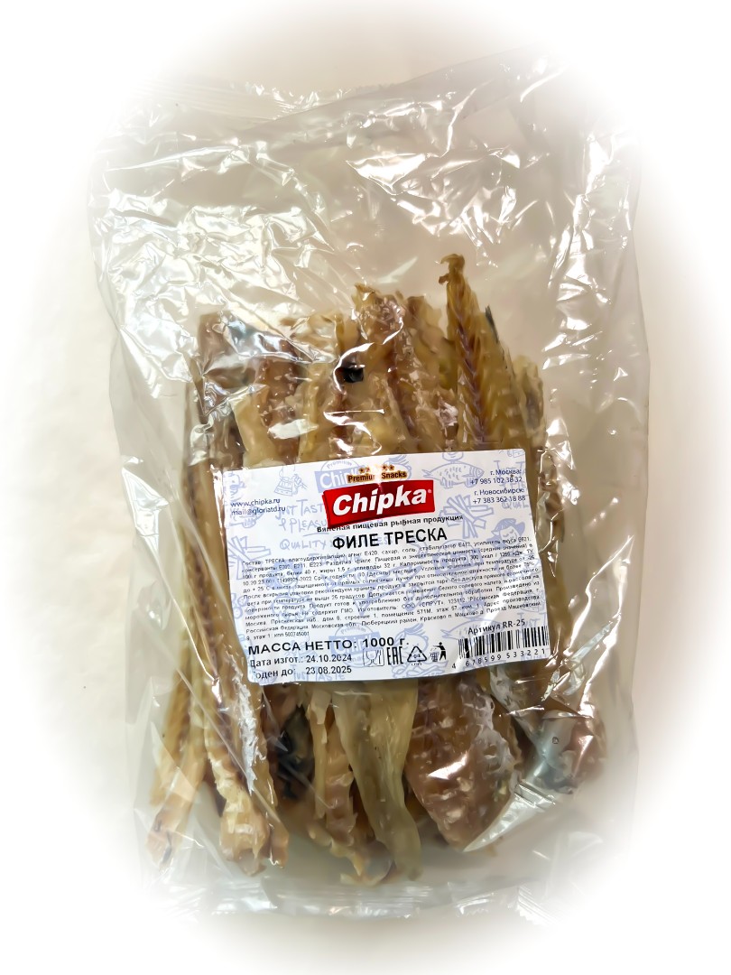 Треска филе (Chipka) 1кг в Лыткарино