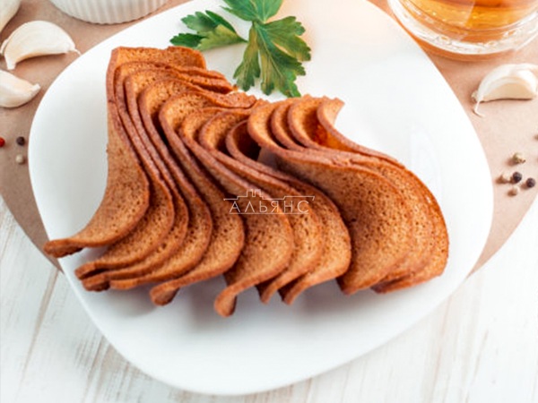 Ресторанные гренки с сметаной и зеленью в Лыткарино